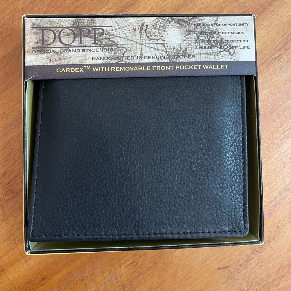 Leather wallet